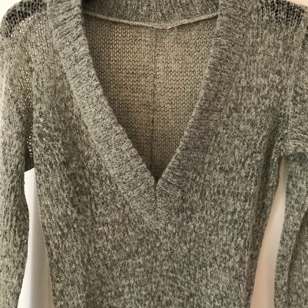 Loose knit sweater